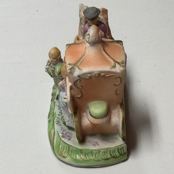 Vintage Fairyland China Horses and Carriage Figurine Made in Occupied Japan - Picture 5 of 7